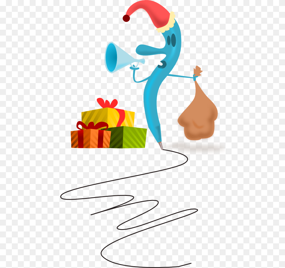 Net Clip Art Kablam Santa Pen Scalable Vector Christmas Day, Text, Clothing, Hat, People Png