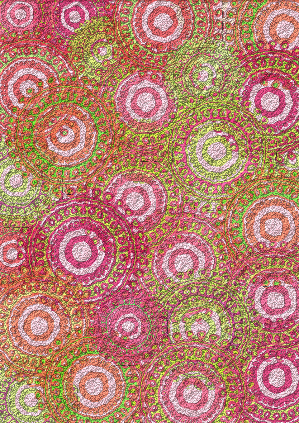 Net Clip Art Pink Lime Circle Pattern Scrap Paper, Home Decor, Rug, Animal, Bird Free Png