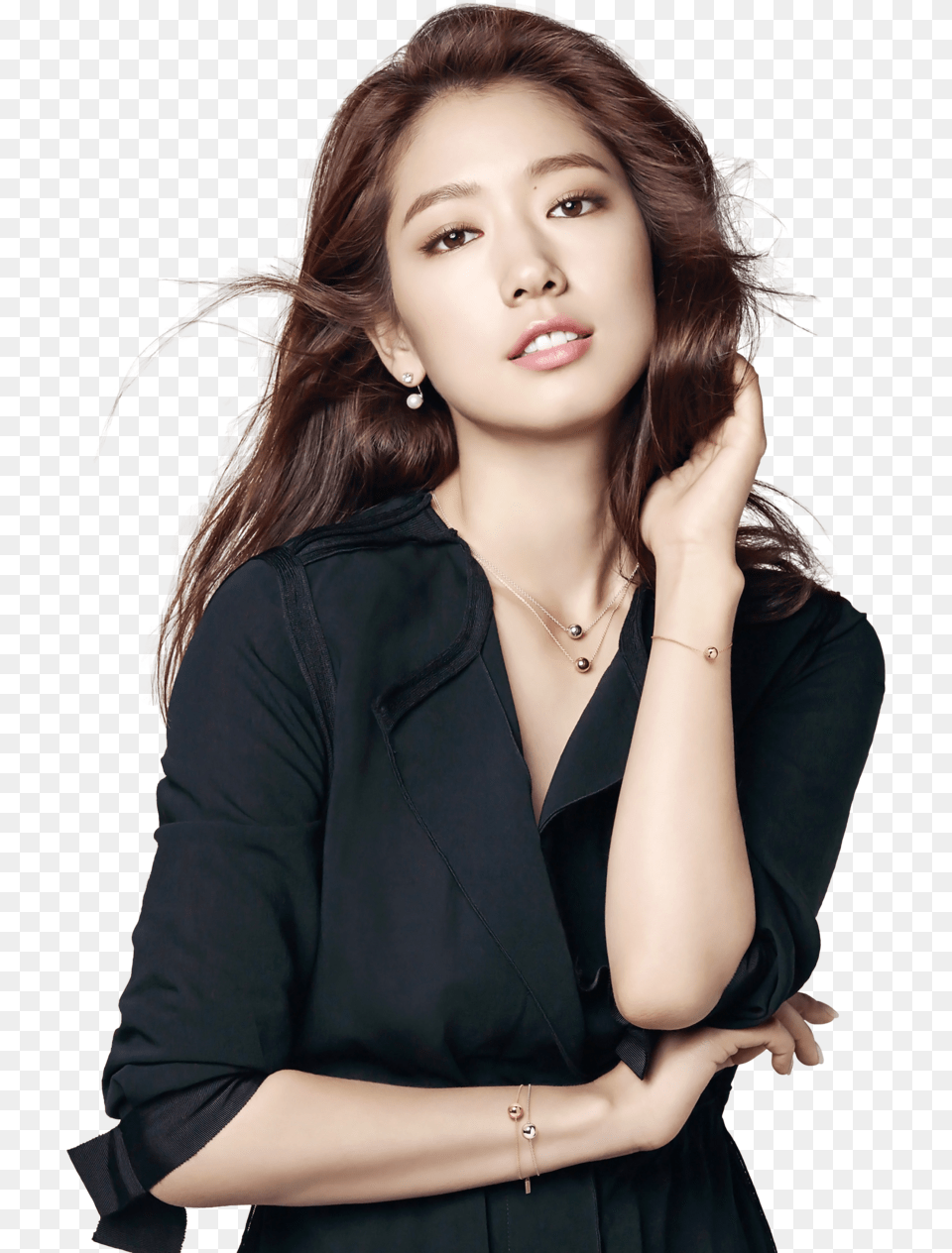 Net High Quality Park Shin Hye Photoshoot, Accessories, Portrait, Photography, Person Free Png Download