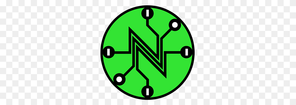 Net Neutrality Disk, Green Png