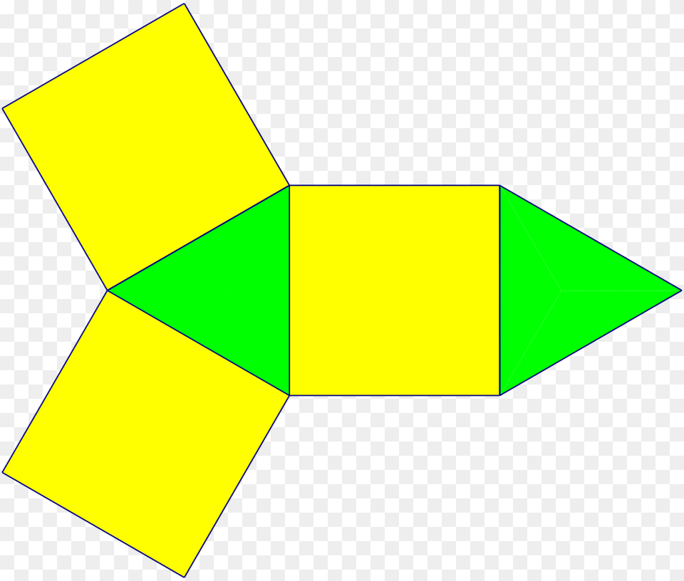 Net Of Triangular Prism, Symbol Free Transparent Png