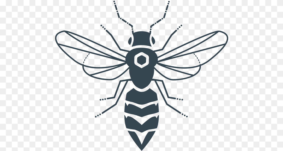 Net Winged Insects, Animal, Bee, Insect, Invertebrate Png Image
