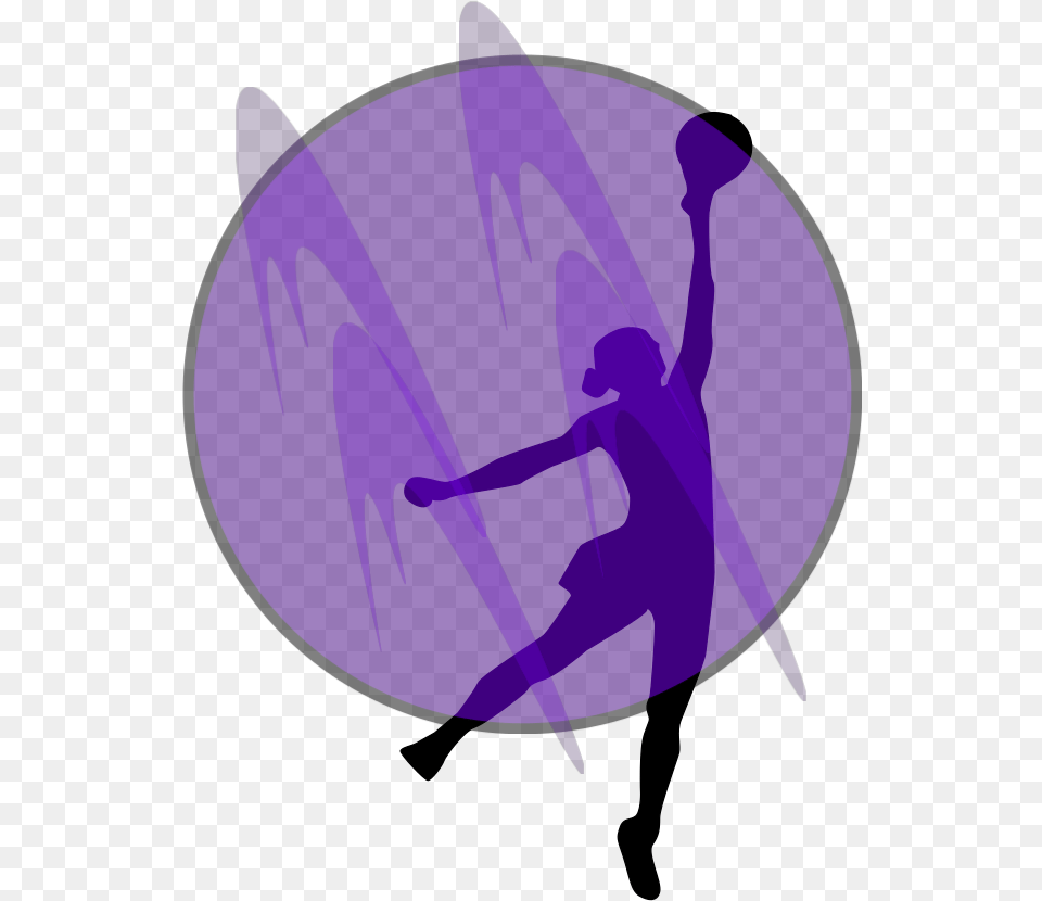 Netball Lilac Svg Clip Art For Web Dancer, Purple, Astronomy, Moon, Nature Free Transparent Png