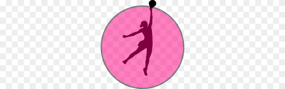 Netball Rncm Pink Clip Art, Dancing, Leisure Activities, Person Png