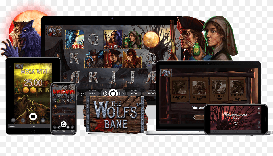 Netent Unveils New Horror Slot The Wolfu0027s Bane Ahead Of Bane Slot, Adult, Person, Female, Woman Free Png