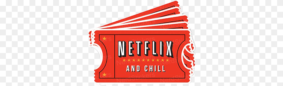 Netflix And Chill Arts Horizontal, Paper, Text, Ticket, Mailbox Png Image