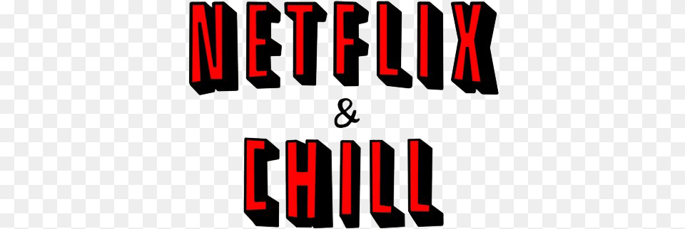 Netflix And Chill Logo Image Netflix And Chill, Text, Scoreboard Png