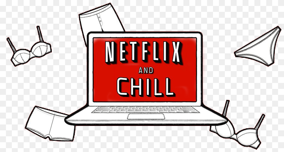 Netflix And Chill Transparent Background Arts Netflix, Computer, Electronics, Laptop, Pc Free Png