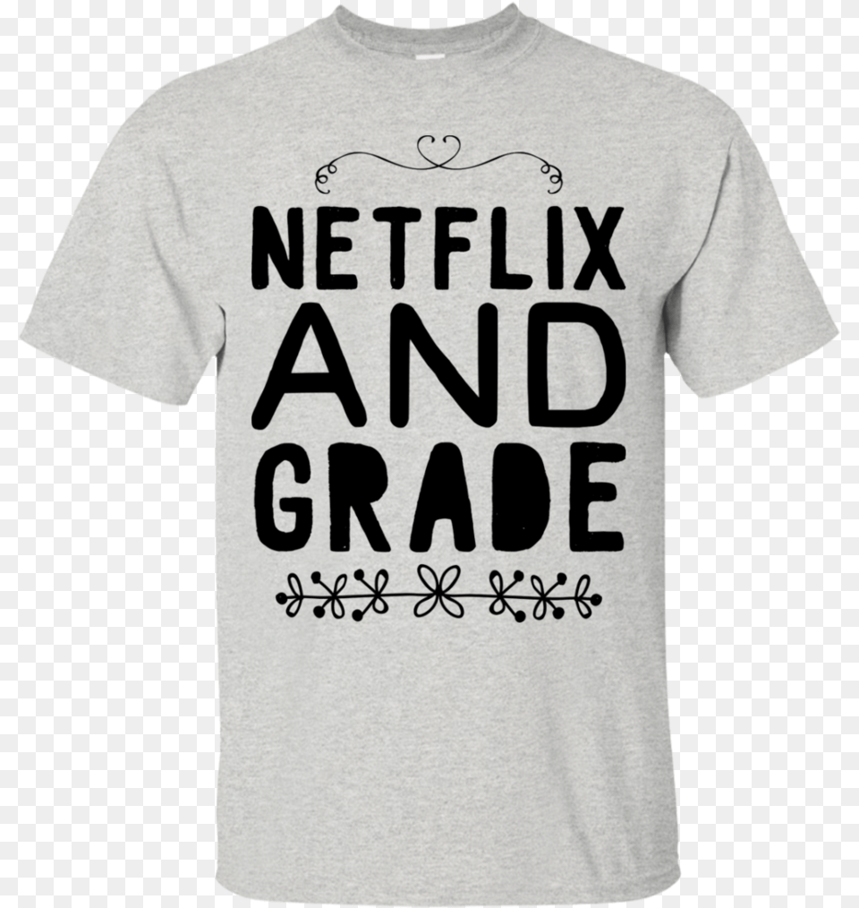 Netflix And Grade T Shirt Order Prints T Shirt Mens Tops Active Shirt, Clothing, T-shirt, Boy, Male Free Png Download