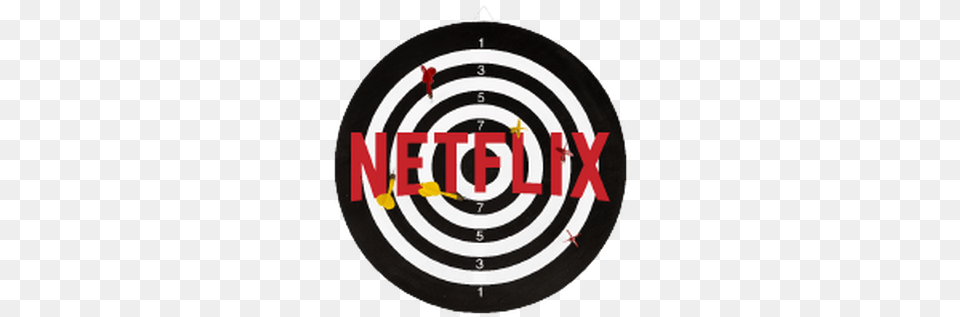 Netflix Brand Assets Circle, Gun, Weapon, Shooting, Darts Png Image