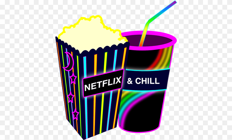 Netflix Chill Cut Business Cards, Beverage, Milk, Cream, Dessert Png Image