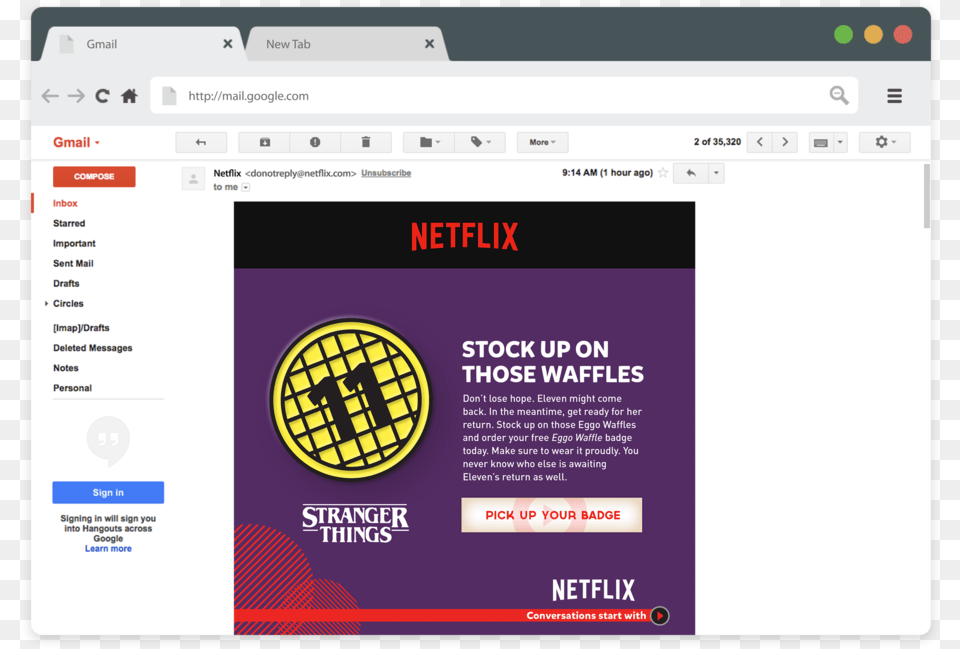 Netflix Digital Email2 31dec2016 Netflix, File, Webpage Free Png