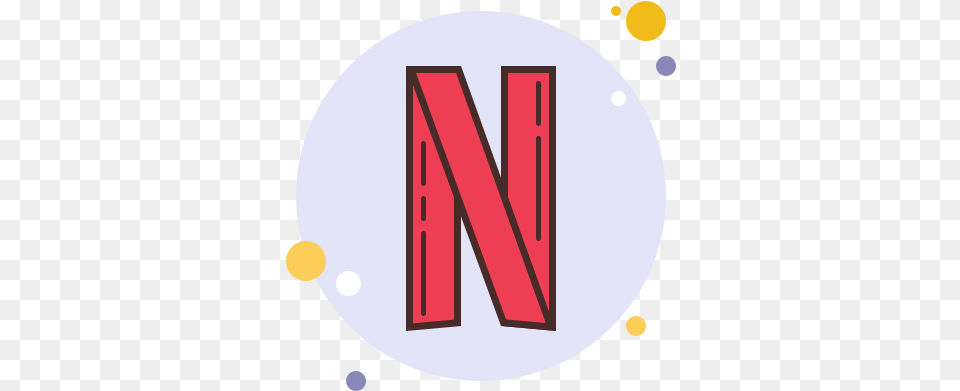 Netflix Icon Download And Vector Cute Netflix Icon, Logo, Disk, Text Free Transparent Png