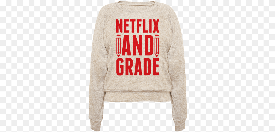 Netflix Logo Transparent, Clothing, Hoodie, Knitwear, Sweater Free Png Download