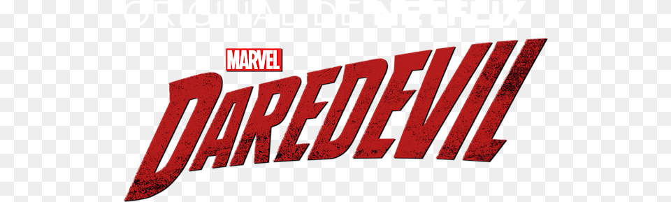 Netflix Original Series Clipart Marvel Daredevil Logo, Advertisement, Book, Publication, Poster Png