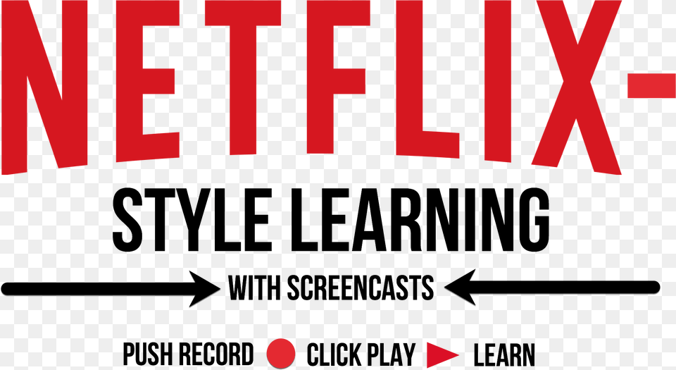 Netflix Style Learning With Screencasts Netflix, Lighting, Book, Publication, Text Free Png Download