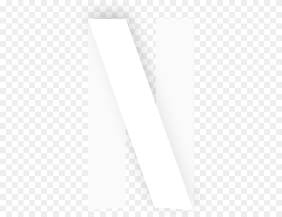 Netflix White Logo For On Mbtskoudsalg Netflix Icon Black And White, Triangle, Text Png Image