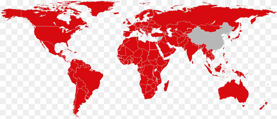 Netflix World Map Countries Don T Have Netflix, Chart, Plot, Atlas, Diagram Free Png Download