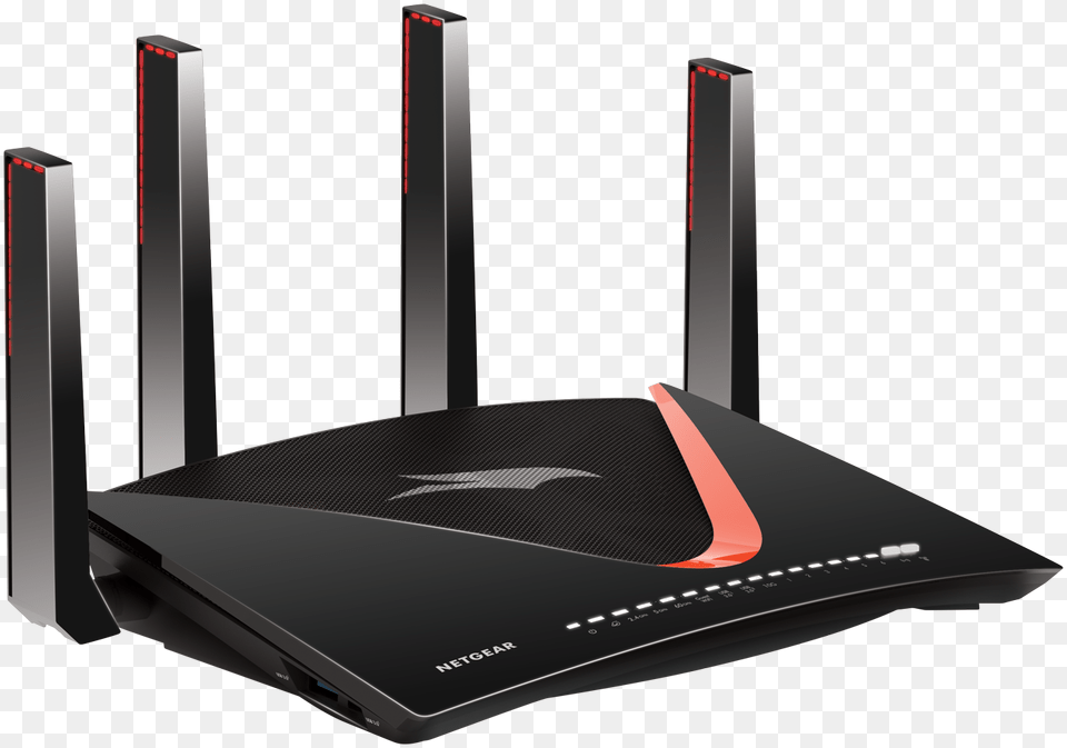 Netgear Nighthawk Pro Gaming Router, Electronics, Hardware, Modem Png Image