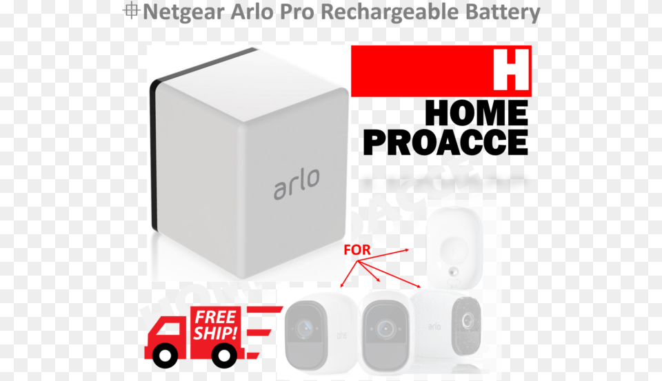 Netgear Rechargeable Battery For Arlo Pro Camera Box, Electronics, Speaker Png Image