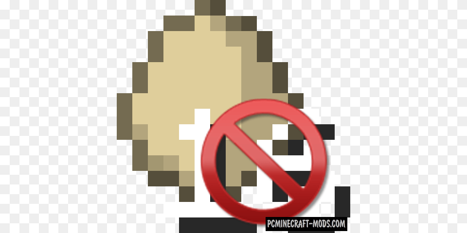 Nether Chest Mod For Minecraft Super Mario Coin Pixel, Sign, Symbol, Road Sign Png Image
