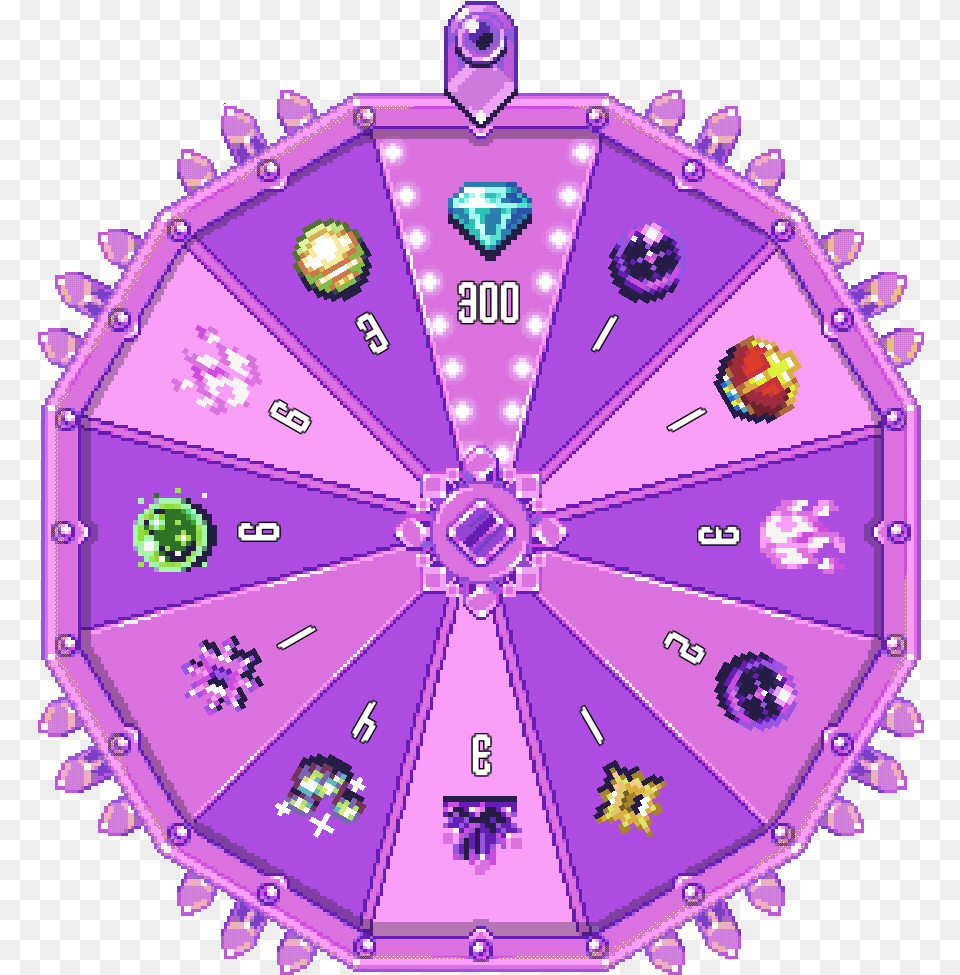 Nether Wheel Circle, Purple, Accessories Png