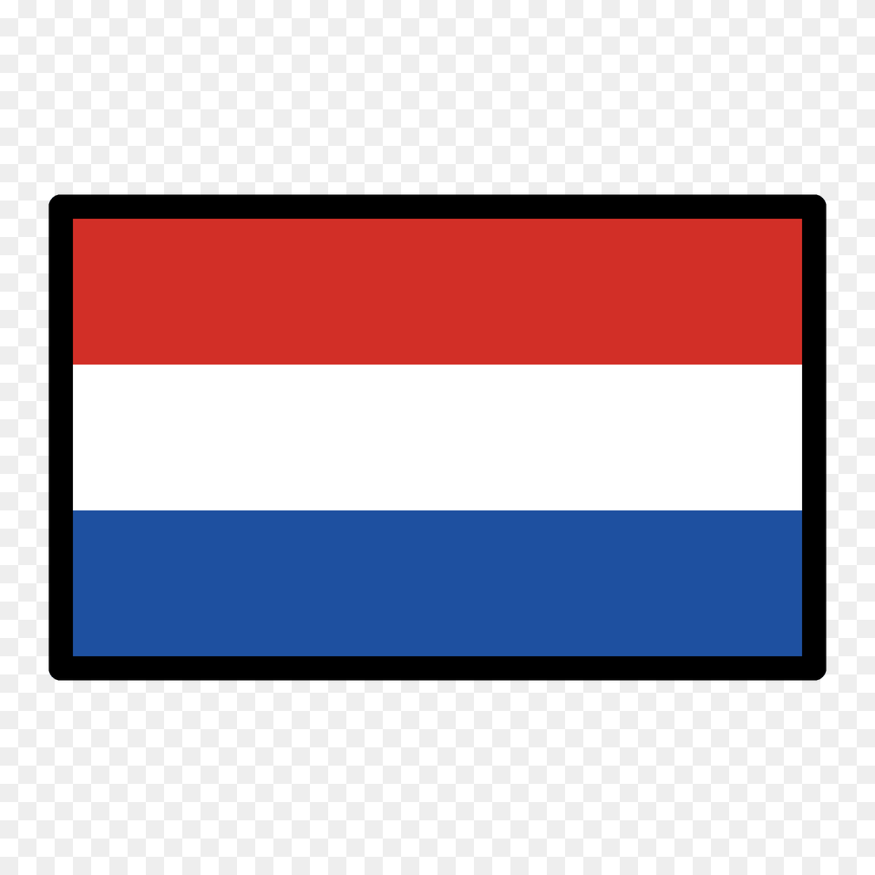 Netherlands Flag Emoji Clipart, Blackboard Free Png Download