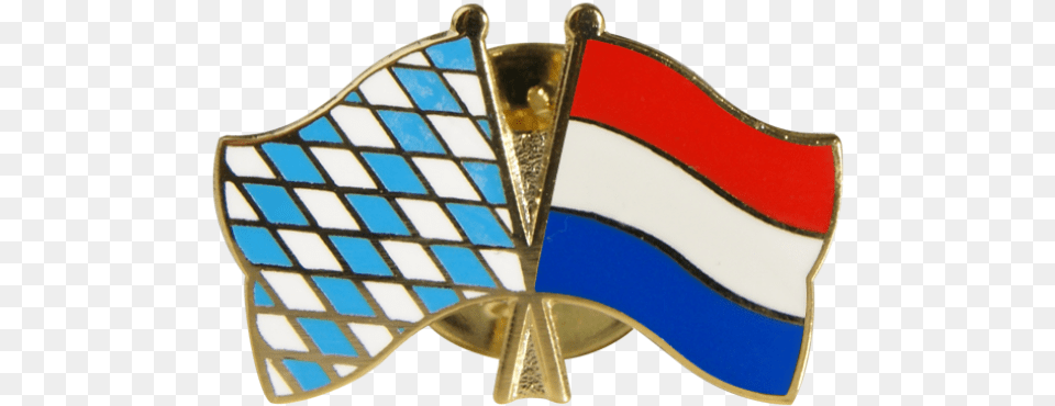 Netherlands Friendship Flag Pin Badge Bayern Sterreich Flagge, Accessories, Logo, Symbol Free Transparent Png