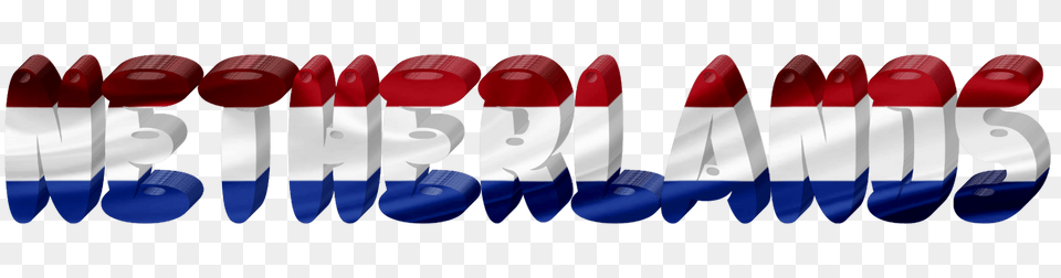 Netherlands Lettering With Flag Clipart, Clothing, Footwear, Shoe, Cutlery Free Png