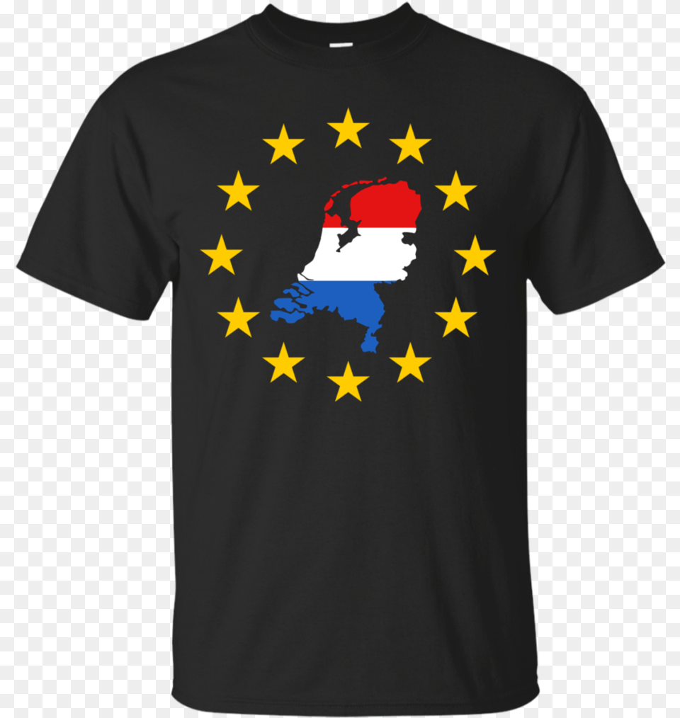 Netherlands Map Inside European Union Eu Flag T Shirt Games Of Thrones T Shirt, Clothing, T-shirt, Symbol Png Image