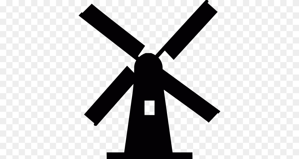 Netherlands Windmill Icon, Machine, Motor, Engine, Outdoors Free Png