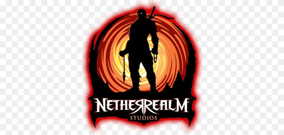 Netherrealm Studios Mknetherrealm Twitter Netherrealm Studios Logo, Adult, Book, Male, Man Free Png Download