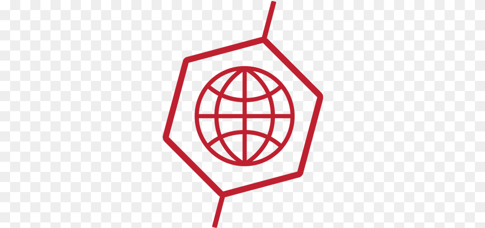 Network Administration All Net Connections Internet Icon Red, Sphere Free Png Download