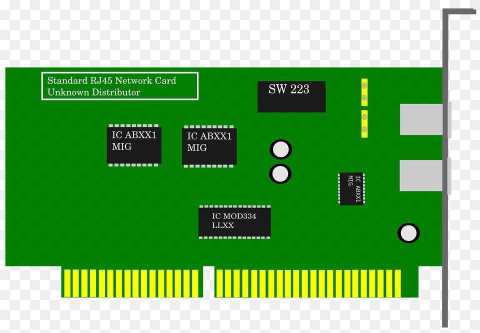 Network Card Clipart, Computer Hardware, Electronics, Hardware, Scoreboard Free Png