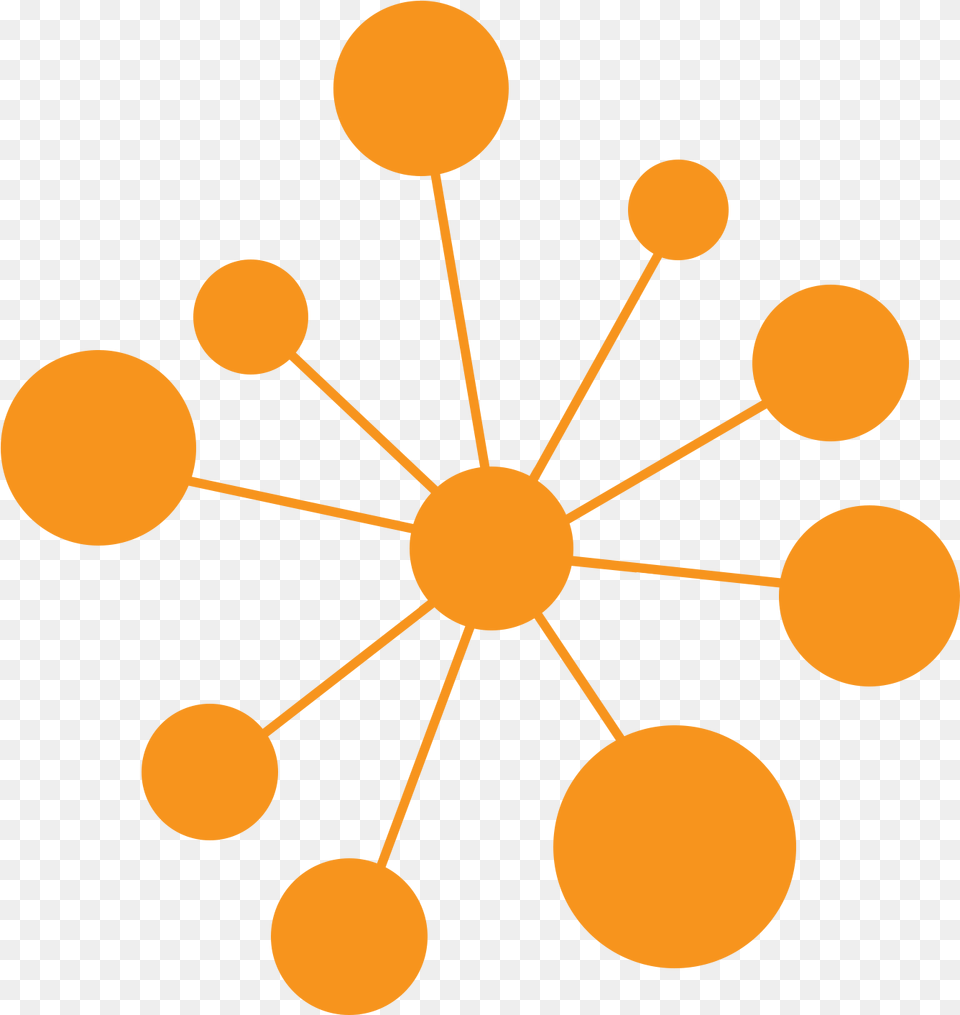 Network Clipart Icon Picture Network Icon Orange, Lighting, Chandelier, Lamp Png
