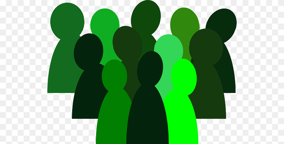 Network Computing People, Green Free Transparent Png
