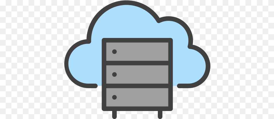 Network Database Server Hosting Cloud Database, Cabinet, Drawer, Furniture, Dresser Png Image