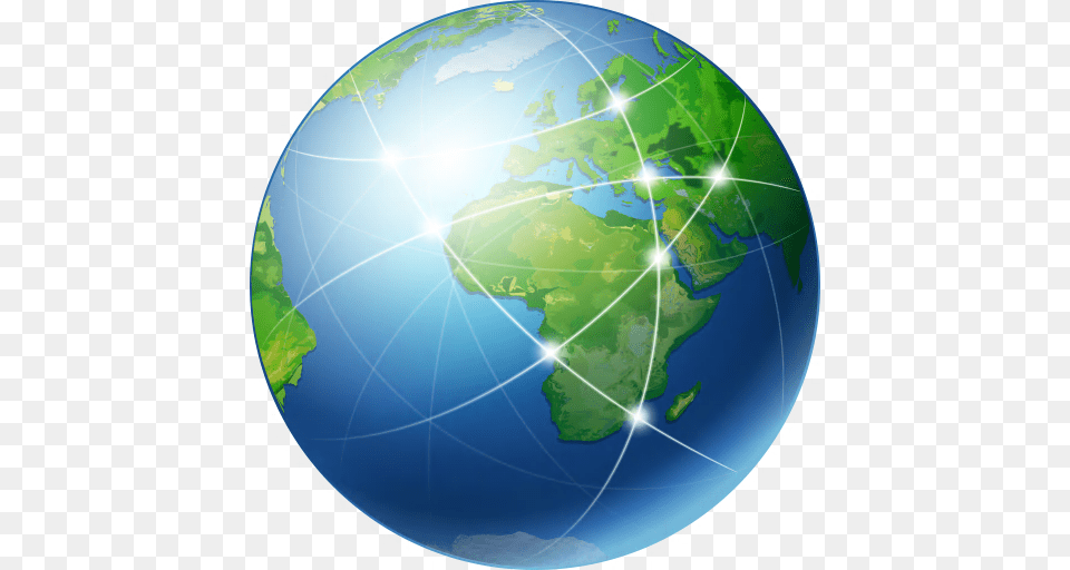 Network Icons, Astronomy, Globe, Outer Space, Planet Png Image