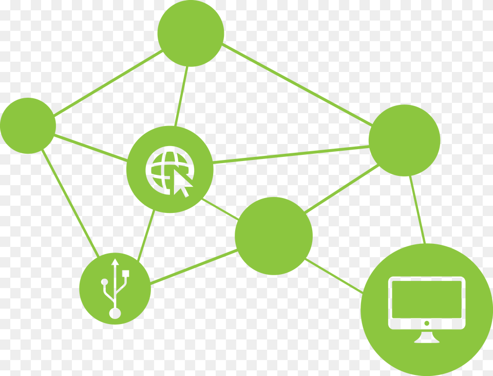 Network Icons Green Network Icon, Device, Grass, Lawn, Lawn Mower Free Png Download