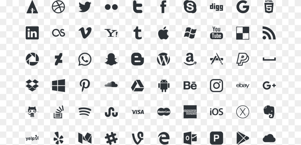 Network Icons Media Blog Computer Social, Text, Alphabet Free Png