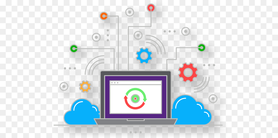 Network Performance Circle, Computer, Electronics, Pc, Computer Hardware Png Image