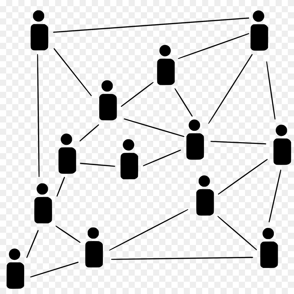 Network Silhouette Free Png Download