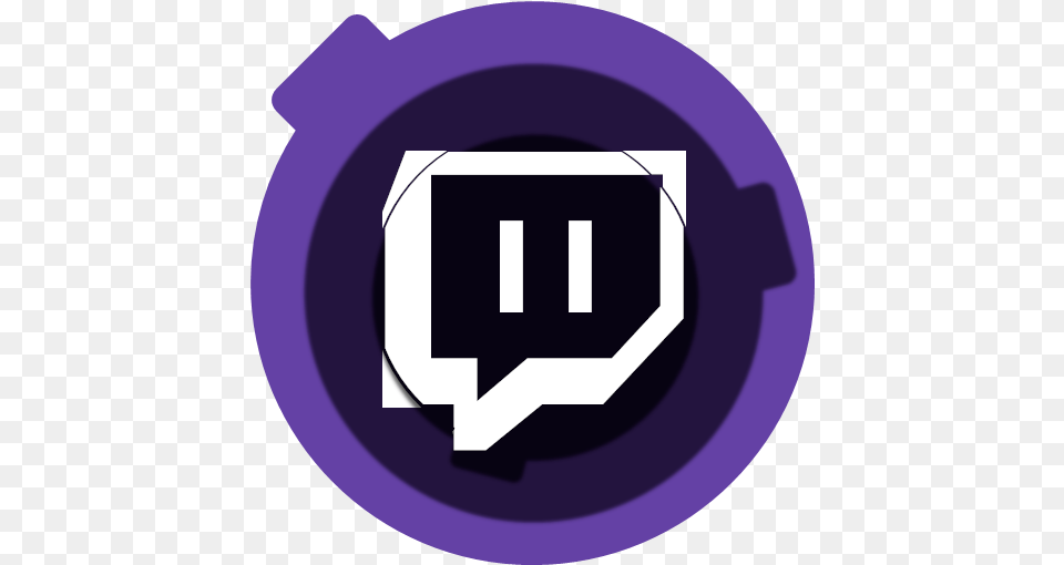 Network Social Twitch Icon Circle Social, Disk Free Png