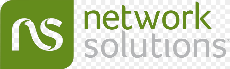 Network Solutions Logo, Green, Text, Symbol Free Png Download