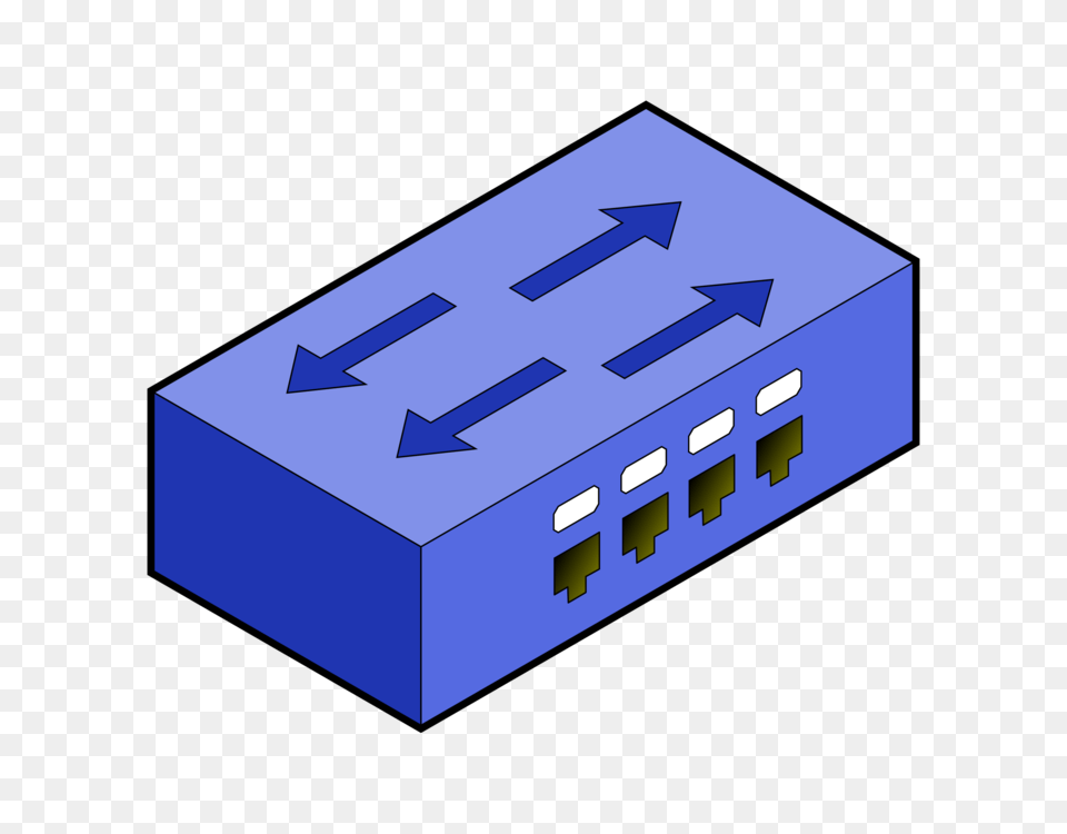 Network Switch Computer Network Computer Icons Ethernet Hub Port, Electronics, Hardware, Business Card, Paper Png
