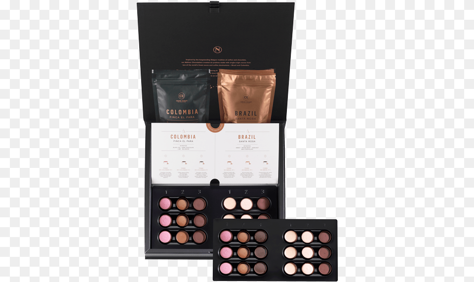 Neuhaus Coffee And Pralines, Paint Container, Cosmetics, Palette, Face Free Transparent Png