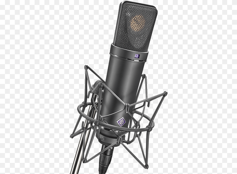 Neumann U87 Black, Electrical Device, Microphone Png Image