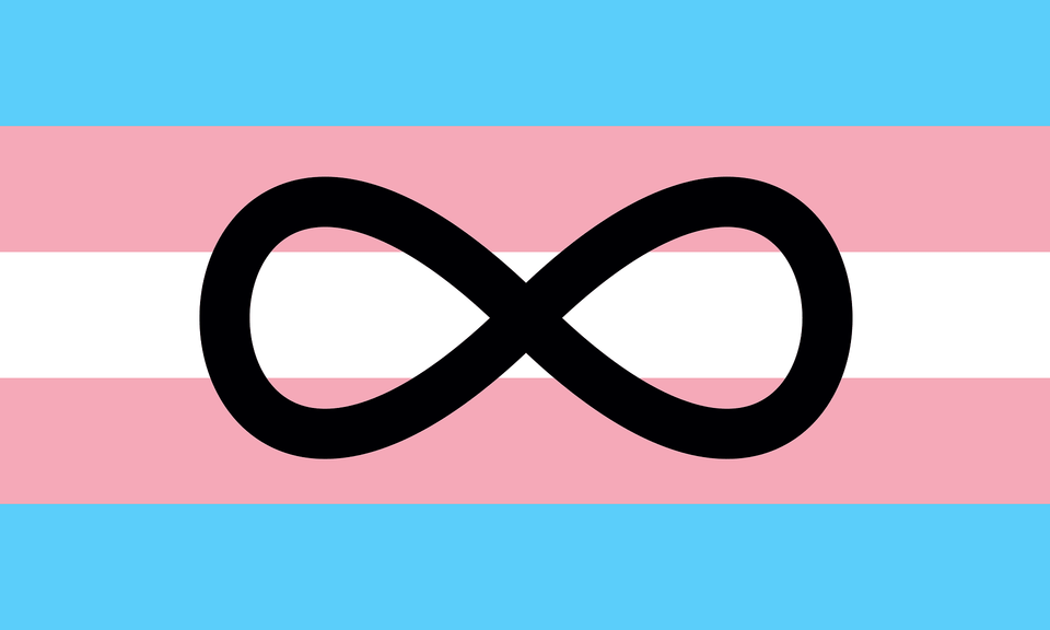 Neurodivergent Transgender Pride Flag Clipart, Head, Person, Face, Smoke Pipe Free Png