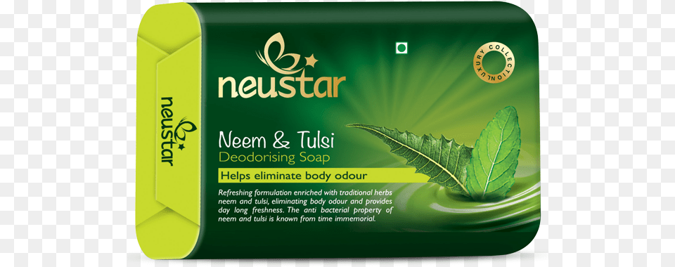 Neustar Neem Amp Tulsi Soap, Green, Herbal, Herbs, Plant Free Png