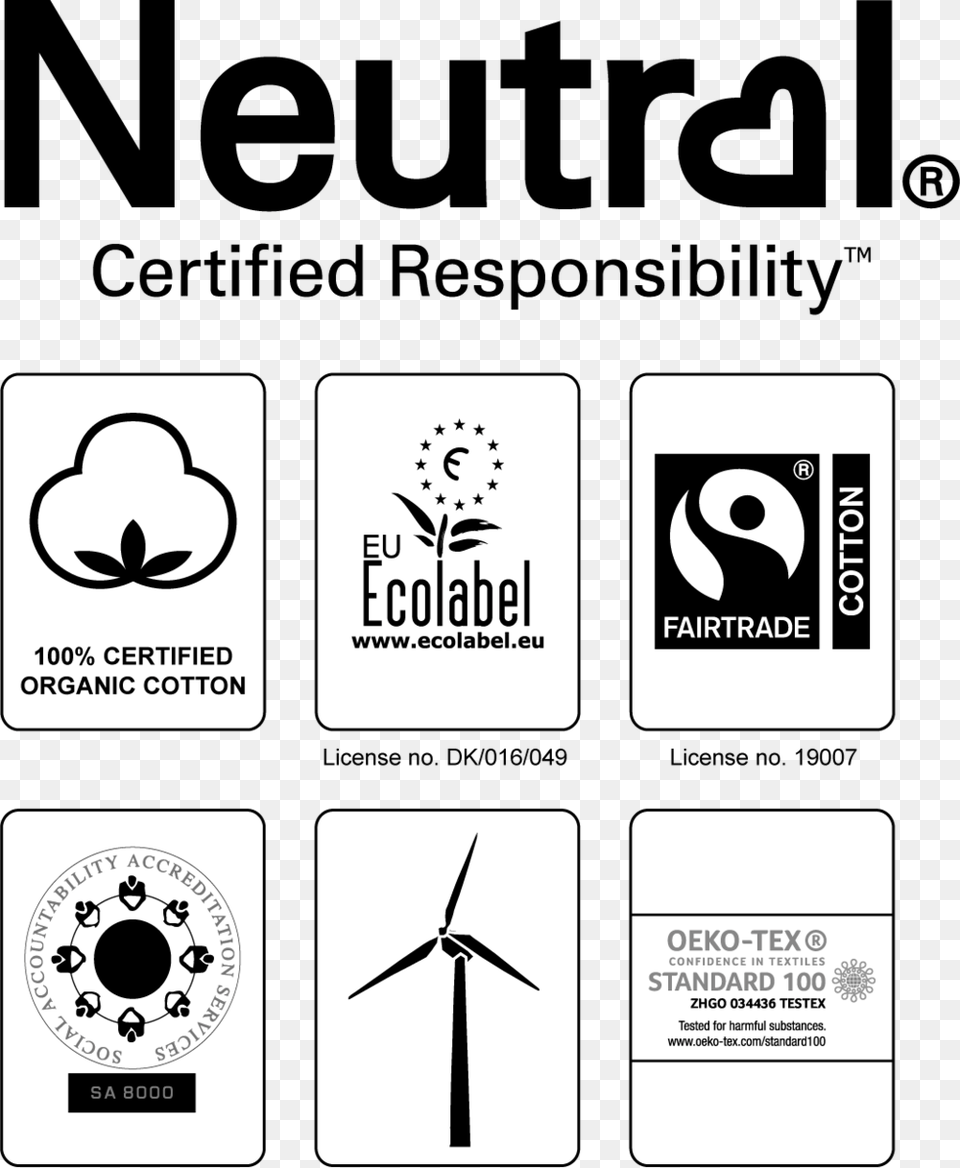 Neutral Logo Certificates Box, Text, Machine, Engine, Motor Free Transparent Png